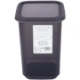 Контейнер для сыпучих Violet House 1.1 л (0298 Transparent Black): Материал пластик