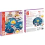 Деревянный пазл Hape Солнечная система с подсветкой Солнца 102 элемента (E1625): Вид космос