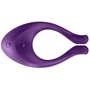 Вибратор для пар Partner Multifun 1 Lila, 3 независимых мотора, многофункциональный