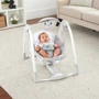 Кресло-качалка Ingenuity ConvertMe Swing-2-Seat (12055): Дополнительные удобства дуга с игрушками, блок с музыкой, контроль скорости движения, звуковое сопровождение, вибрация, сист
