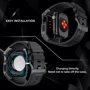 Аксесуар для Watch Rubber TPU with Stainless Steel Case Black/Grey (FLS181113) для Apple Watch 44/45/49mm Ultra фото 5