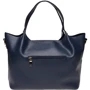 Кожаная сумка тоут Ricco Grande синяя (1L943-blue): Пол Женский