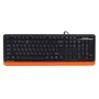 Клавіатура A4Tech FKS10 (Orange)