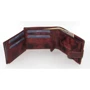 Мужское портмоне Buffalo Wild бордовое (N992L-CH-HP Rust): Формат кошелька Вертикальный