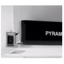 Вытяжка Pyramida TL full glass 60 INOX BLACK: Рекомендуемая площадь помещения (при высоте 2,7 м), м² 20,5-28,5