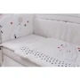 Постельный комплект 7 эл. Twins Evo Полярные мишки 4073-A-037, white, белый: Размер для кроваток 120x60см