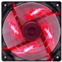 Кулер Aerocool Shark Fan 120мм (Devil Red)LED Retail: Назначение для корпуса