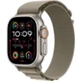 Apple Watch Ultra 2 GPS + Cellular 49mm Titanium Case with Olive Alpine Loop - Medium (MREY3)  фото 7