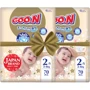 Подгузники Goo.N Premium Soft для детей 3-6 кг размер 2(S) на липучках унисекс 140 шт. (F1010101-153-2)