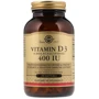 Solgar Vitamin D3 (Cholecalciferol) 400 IU 250 Softgels
