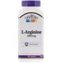 21st Century Health Care L-Arginine Maximum Strength 1000 mg 100 tabs (CEN-27086)