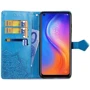 Аксессуар для смартфона Mobile Case Book Cover Art Leather Blue for TECNO Spark 5 Pro: Материал искусcтвенная кожа