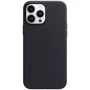 Чехол для iPhone Apple Leather Case with MagSafe Midnight (MM1R3) for iPhone 13 Pro Max