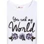 Футболка H & M 5212426 134-140 см біла: Розмір 134