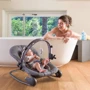 Кресло-качалка Chicco Hoopla Titanium (79840.84): Конструкция опоры без колесиков