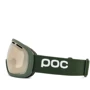 Горнолыжная маска POC Vitrea Epidote Green/Partly Sunny Ivory (PC 408308706ONE1): Форма линзы цилиндрическая