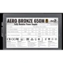 Блок питания Aerocool Aero Bronze 650M (ACPB-AR65AEC.1M): Вентилятор задней стенки нет