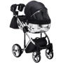 Коляска 2 в 1 Adamex Chantal Star Polar (Chrome) Star 11 (624721): Ширина шасси 60