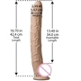 Фаллоимитатор Doc Johnson Dick Rambone Cock White (в ПЭ пакете!)