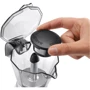 Кофеварка DeLonghi EMKP 42.B: Функции Подогрев чашек / кофейника, Контроль крепости кофе, Автоотключение