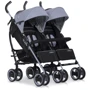 Прогулочная коляска для двойни EASY GO COMFORT DUO grey fox