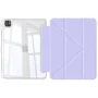 Аксессуар для iPad BeCover Ultra Slim Origami with Pencil mount Purple for iPad Pro 11 M4 2024 (711692): Особенности режим автопробуждения/сна, отделение для стилуса, Надежная защита от царапин и загрязнений, трансформируется в подставку, Стильный дизайн