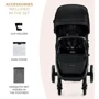 Прогулочная коляска Kinderkraft Mitzy Ink Black (KSMITZ00BLK0000) фото 10