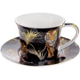 Чашка с блюдцем Lefard Animal colors для чая 2 пр. (924-727)
