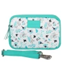 Женская сумка кросс боди Laskara бирюзовая (LK-20284-turquoise)