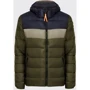 Куртка CMP Man Jacket Fix Hood Oil Green 30K2757-F977 54 зеленая демисезонная с капюшоном