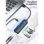 Адаптер Vention Adapter USB to 3хUSB3.0+2х3.5mm Black (CHIBF): Интерфейс подключения USB 2.0
