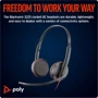Навушники Poly BlackWire C3225 USB-C HS Stereo Black: Тип конструкції накладные