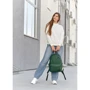 Женский рюкзак Sambag Zard 0ST зеленый (25018007): Тип ручки Короткая ручка, Плечевой ремень