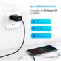 Кабель Ugreen Angled USB-C to USB-C 3A 1m Grey/Black (50123): Тип USB-C - USB-C