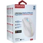 Мышь Promate Kitt Wireless White (kitt.white): Интерфейс подключения Bluetooth, Wireless