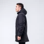 Куртка Peak FW594361-BLA 52 чорна демісезон з капюшоном: Довжина рукава Довгий