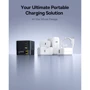 Зарядное устройство Baseus Wall Charger 2xUSB-C+USB GaN Retractable-C 100W Black (P10164001123-00) фото 17
