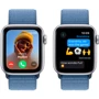 Apple Watch SE 2 2023 40mm GPS Silver Aluminum Case with Winter Blue Sport Loop (MRE33) UA фото 6