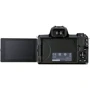 Canon EOS M50 Mark II kit (15-45mm + 55-200mm) IS STM Black (4728C041) UA: LCD-экран 3", 1040000, сенсорный