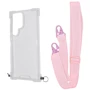 Чехол для телефонов WAVE Clear Case with Strap Pink Sand for Samsung S918 Galaxy S23 Ultra