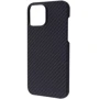 Чехол для iPhone WAVE Premium Carbon Slim with MagSafe Black for iPhone 13 Pro Max