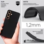 Чохол для телефона ArmorStandart Matte Slim Fit Camera cover Black для Samsung S936 Galaxy S25 Plus (ARM81569): Тип накладка на заднюю часть