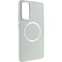 Чехол для телефонов TPU Case Bonbon Metal Style with MagSafe White for Samsung A556 Galaxy A55