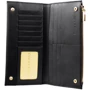 Женский кошелек Smith&Canova черный (FUL-26811-black): Материал Натуральная кожа
