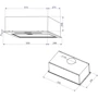 Витяжка Minola HBI 5664 WH GLASS 1000 LED Line фото 6