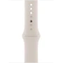 Apple Watch Series 9 45mm GPS Starlight Aluminum Case with Starlight Sport Band - M/L (MR973) : Розмір 45mm