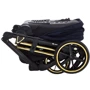 Коляска 2 в 1 Adamex Porto Special Edition (Gold) TK-605: Ширина шасі 58