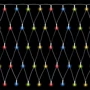 Гирлянда Сетка, мультицветная, 200 LED, 2x2 м