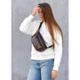 Женская поясная сумка Sambag Tirso LCH шоколадная (80341020): Застежка Молния