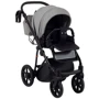 Коляска 2 в 1 Bair Infinity шкіра 100% BI-2232-AMO grey (сірий): Кількість блоків 2